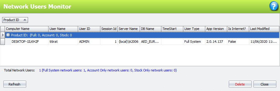 AutoCountSecurityNetworkUser